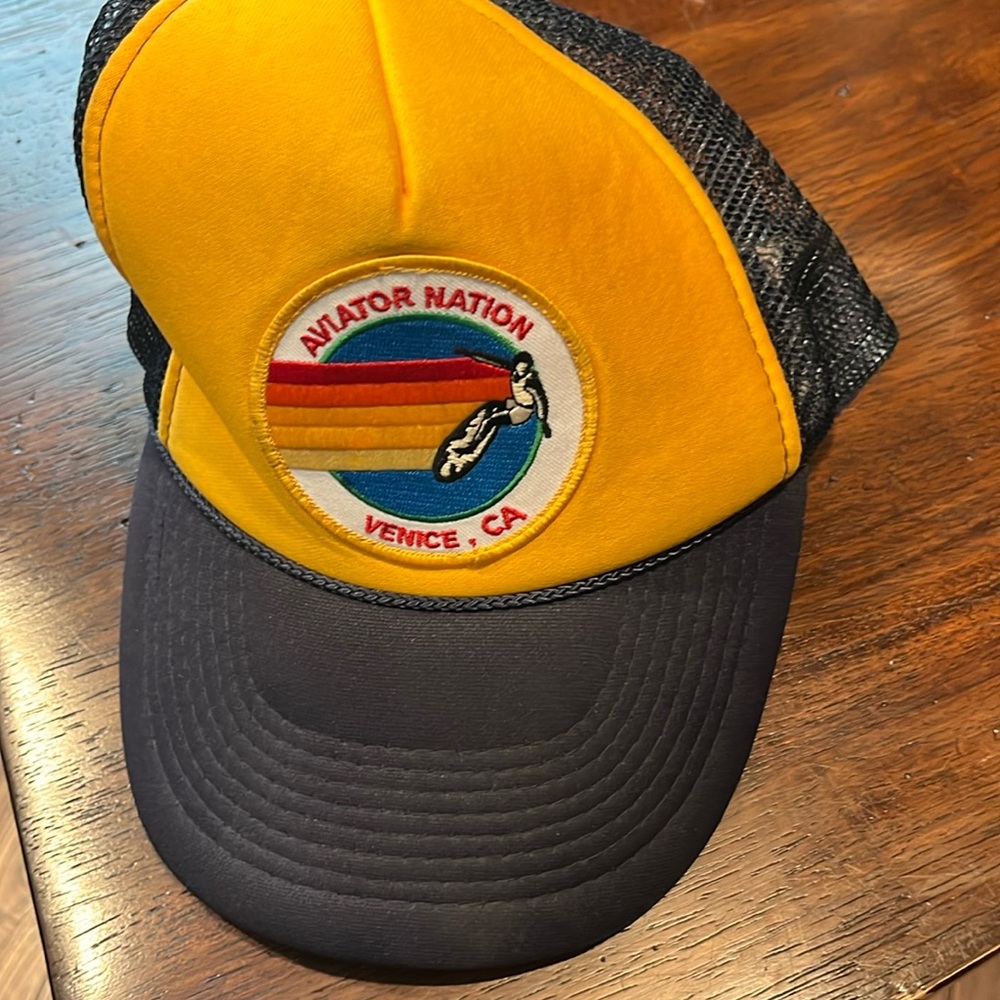 Gently worn aviator nation hat